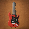 gitaar sleutenhoes