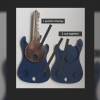 gitaar sleutenhoes